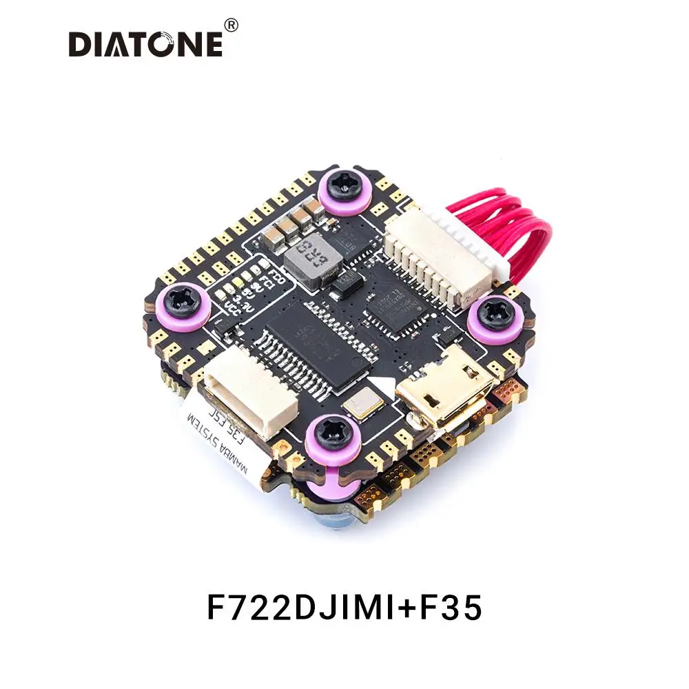 Контроллер полета DIATONE MAMBA F722 MINI MK2 F35A 3-6S 20x20 мм для FPV Air Unit RC Racing Freestyle Drones | Игрушки и