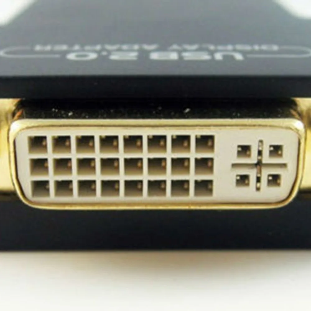USB 2,0 к VGA графика адаптер для дисплеев до 2018x1152 пикселей(10096) Видео постоянного тока разъем