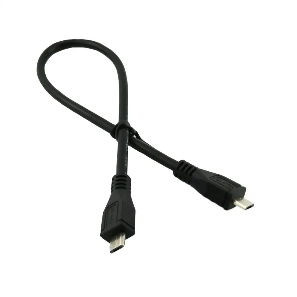 10x Micro USB 5 Pin B штекер для Micro 5 Pin USB штекер Адаптер для передачи данных конвертер штекер для мужчин и мужчин УДЛИНИТЕЛЬ шнур 25 см
