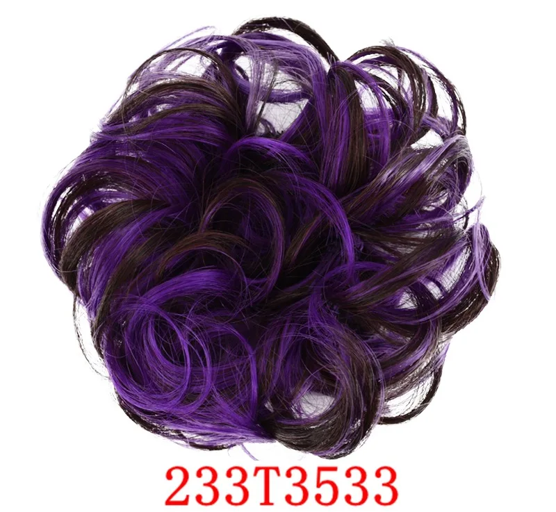 Новая имитация волос Веревка легко носить стильный круг волос женские ободки для девочек резинки аксессуары для волос - Цвет: 1