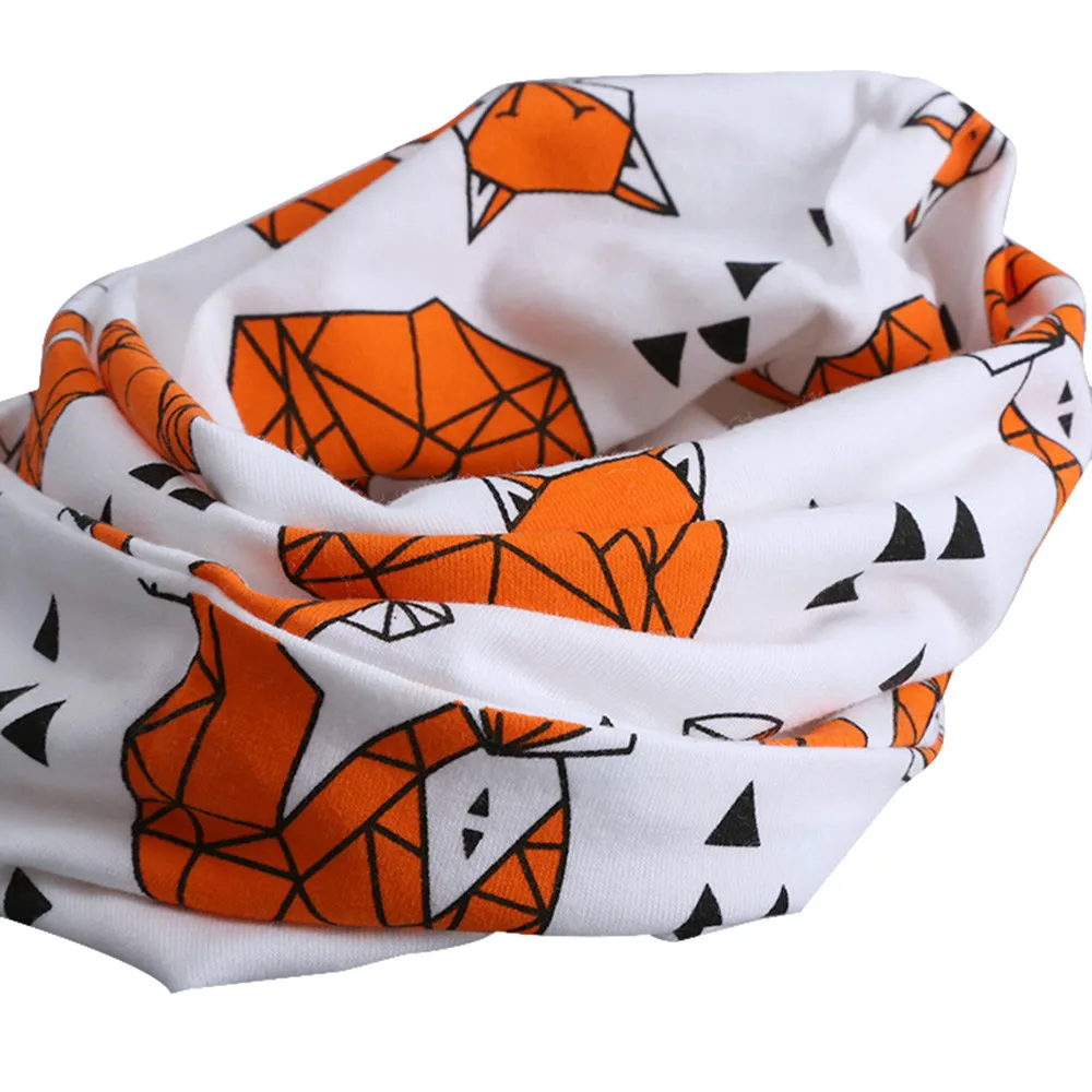 

Huang Neeky #P501 2019 NEW FASHION Autumn Winter Boys Girls Baby Scarf Cotton O Ring Neck Scarves шарф Cachecol Drop Shipping
