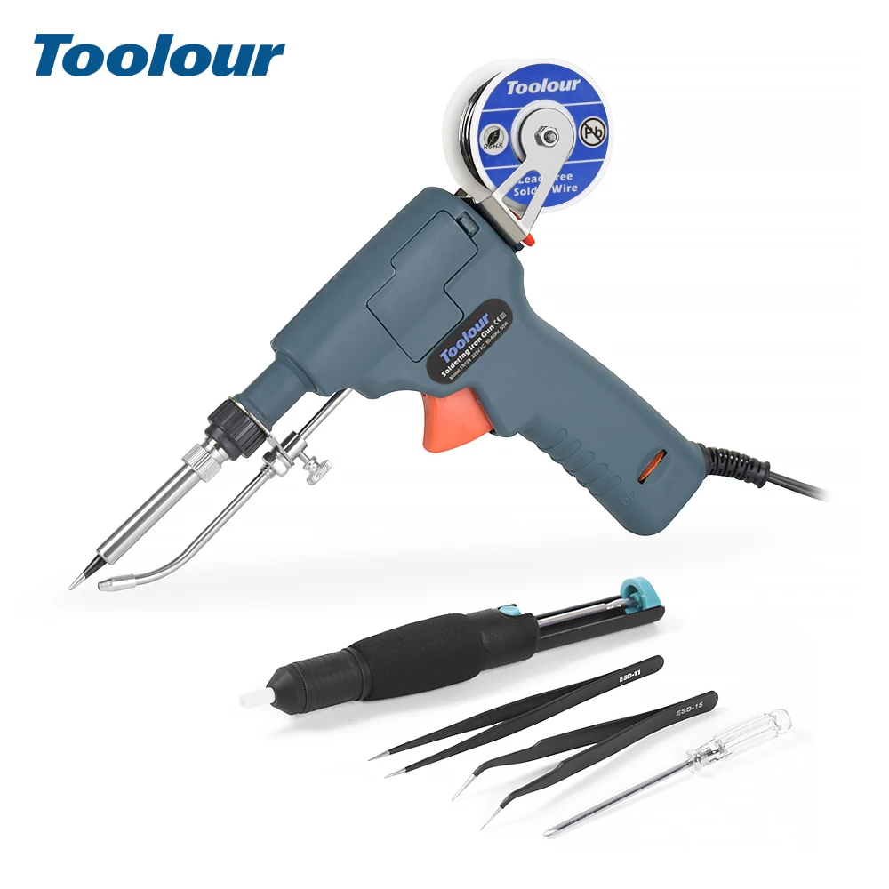 Паяльник Toolour 110 В/220 В 60 Вт с регулировкой температуры паяльник автоматическим