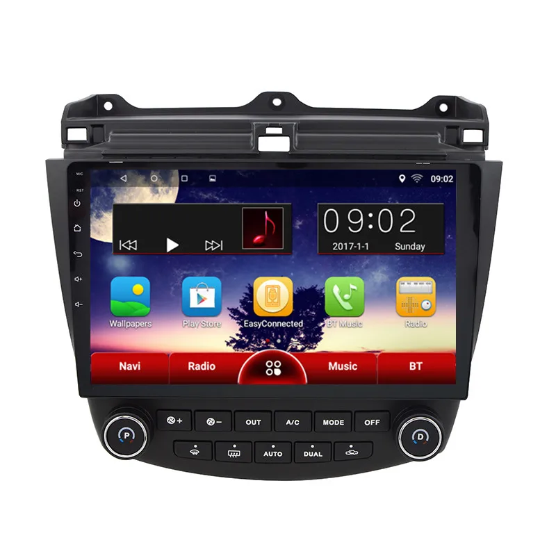 GPS навигатор ChoGath для Honda Accord 7 2003 2007 10 2 дюйма Android 9 0 головное устройство с 1080P видео