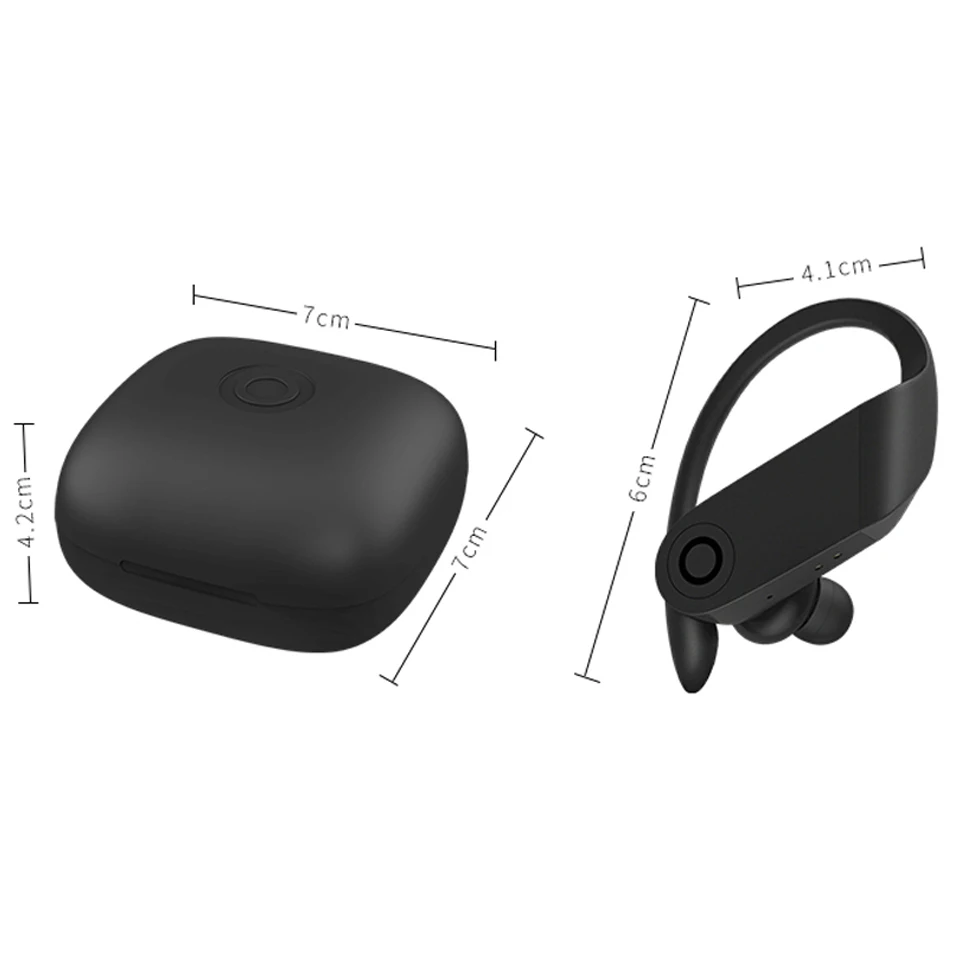 B10 TWS Wireless Bluetooth Earphone Sports Headset earbuds Waterproof headphones with Wireless Charging Box PK I9000 TWS