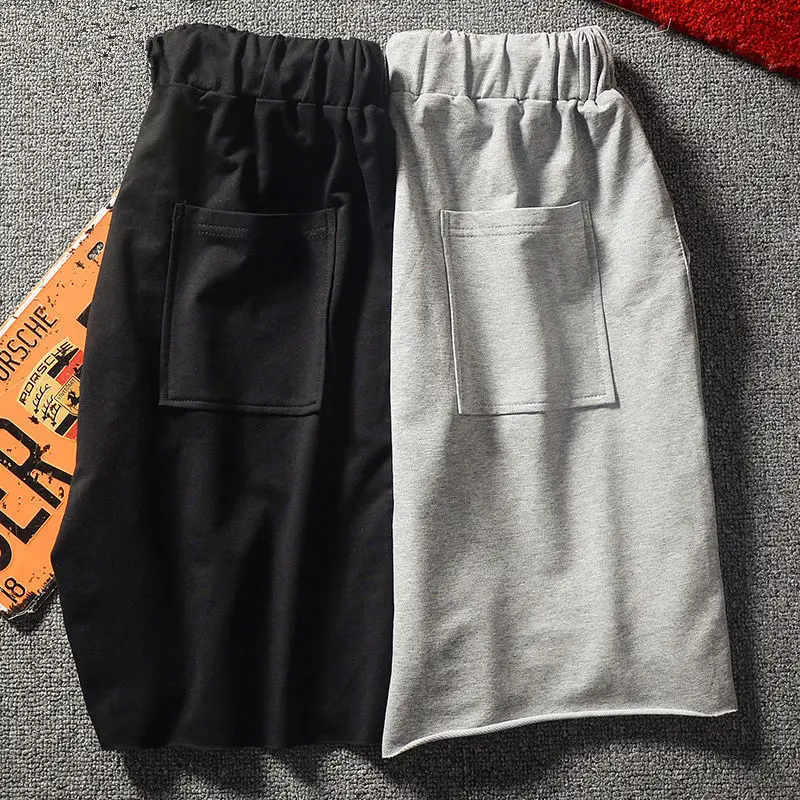 casual shorts crimping sport short men fashion summer beach short pants cotton With pocket plus size joggers fitness short homme casual shorts for men