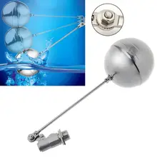 DN15 Male Thread Water Tank Ball Stainless Steel Flow Control Float Sensor Valve 19QB