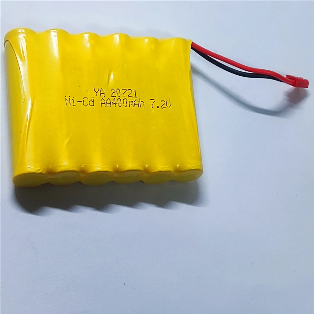 

Original 7.2V 400mAh Ni-Cd Battery for Huina 1550/1560/1570/1571/1573/1574/1577 RC 1/14 Construction Toy Trucks