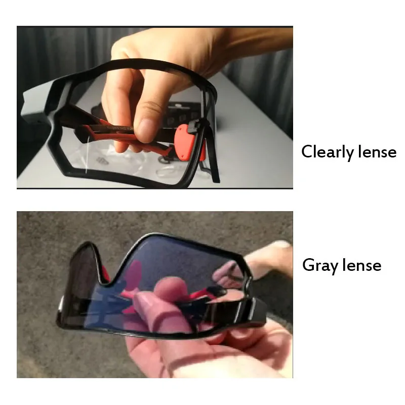 Cycling Sunglasses ROCKBROS Cycling Sunglasses Photochromic Road Bike UV400 Bicycle Eyewear MTB Mountain Bicycle Cycling Goggles cycling glasses bicycle glasses sports glasses sport sunglasses sports goggles