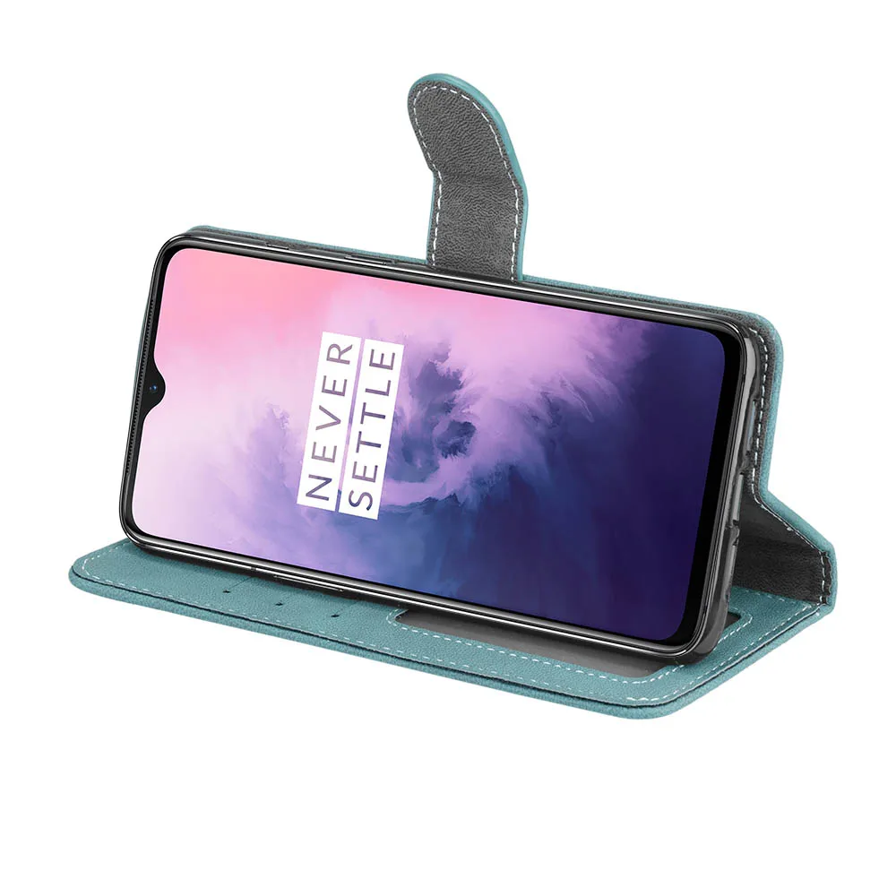 Sale 100pcs/lot Vintage Scrub 3 card flip wallet leather cover case for One plus 5 5T 6 7 7 Pro Oneplus 5 5 T 6 7 7 Pro shell 54