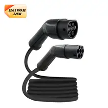 32A Drei Phase 22kW EV Kabel Typ 2 zu Type2 IEC62196 EVSE Kit Typ 2 zu Typ 1 J1772 Elektrische fahrzeug 16A für Ladestation