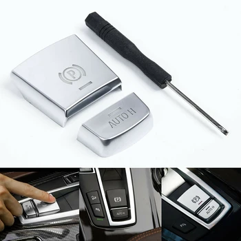 

Car Brake Switch Auto Hold Button Cover For BMW F10 F07 F01 X3 F25 X4 F11 15 X5 X6 Car Accessories