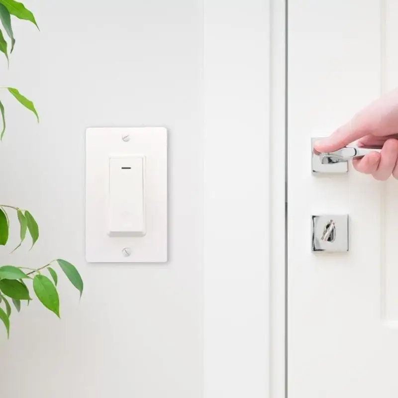 

AC 100-240V 50/60Hz Smart WiFi Switch Wide Scope of Application Practical Durable Wall Light Phone APP Remote Control Switch