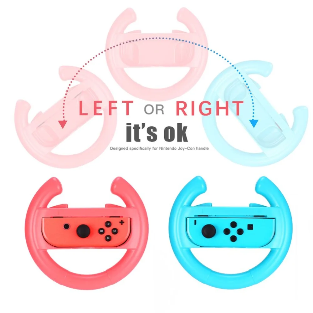 Для rend переключатель ABS Руль Ручка подставка держатель левый и правый Joycon для rend переключатель NS NX контроллер колеса