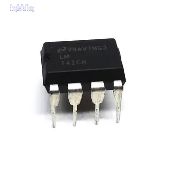 

10PCS LM741 New Original LM741CN DIP8 Operational Amplifier 741 UA741
