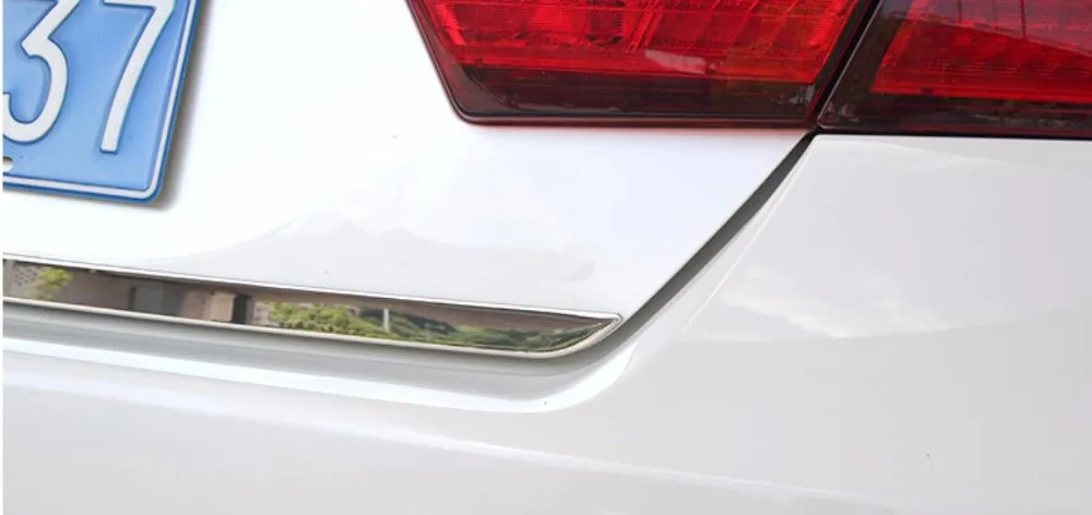 Крышка багажника из нержавеющей стали подходит для Toyota Camry 2015 2016 2017|trim cover|trunk lid