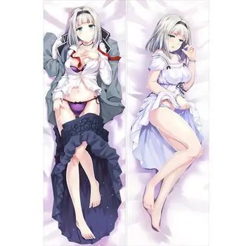

New Japanese Sexy Girl Anime Shimoneta Anna Nishikinomiya Throw Otaku Dakimakura Gift Bedding Hugging Body Pillow Case 150x50 CM