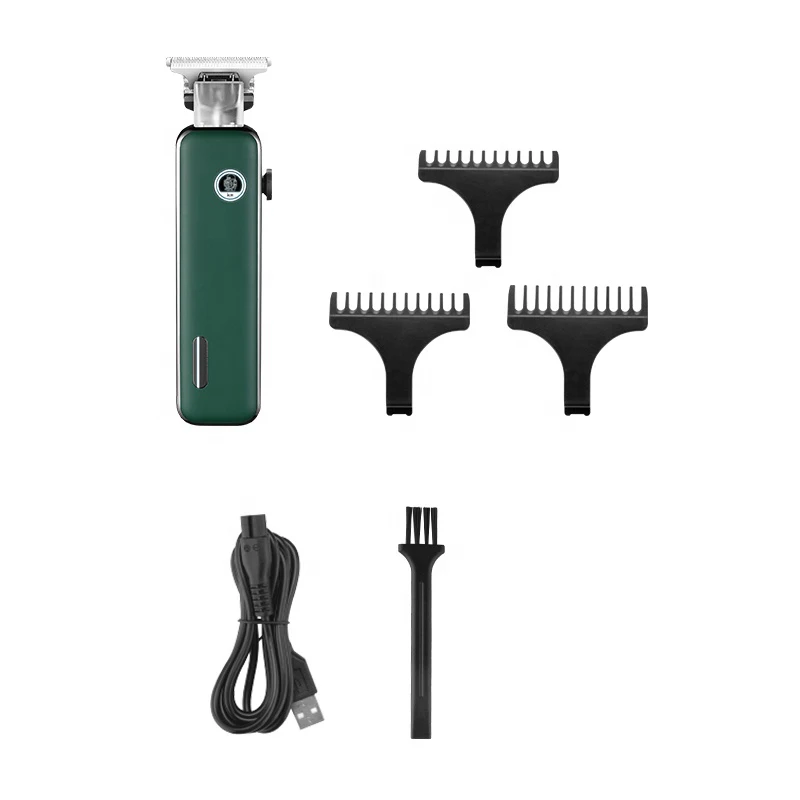 Kemei Professional Barber Hair Trimmer T-blade Dry-shaving and Fading Hair Clipper All-around Outlining Close-cutting Machine 6