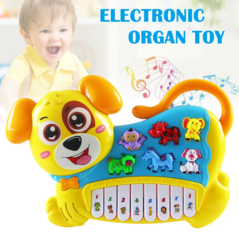 Jouet De Piano Musical Educatif Pour Bebe Chien Mignon Jouet De Developpement Musical Cadeaux Lbv Aliexpress