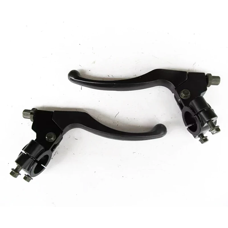 

Black Clutch Brake Lever Off-Road Pair 2pcs Handle Perch XR80 CRF80 XR100 For Honda Dirt Bike