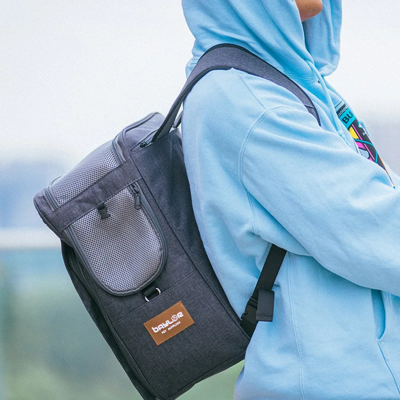 Pet Cat Carrier Backpack Travel Cats Bagpack Small Dogs Carrying Bag for Kitten Puppy Space Handbag Portable Products