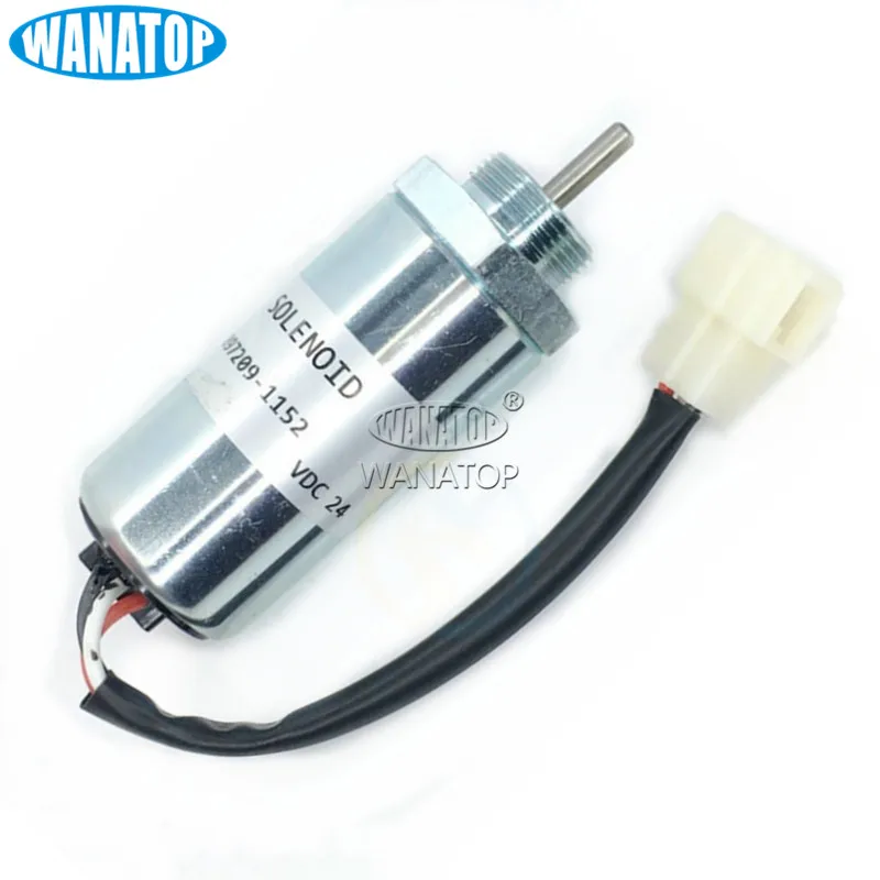 vov 24V Shut Off Fuel Stop Solenoid 897209-1152 for Hitachi MV2