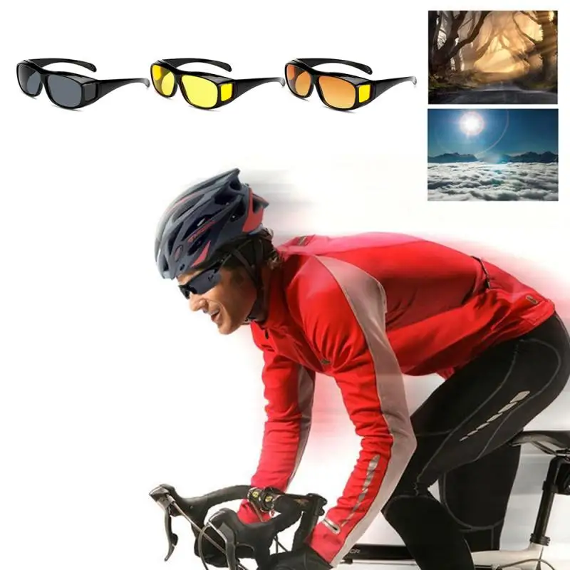

1pc Night Vision Driver Goggles Unisex HD Vision Sun Glasses Car Driving Glasses UV Protection Sunglasses Eyewear
