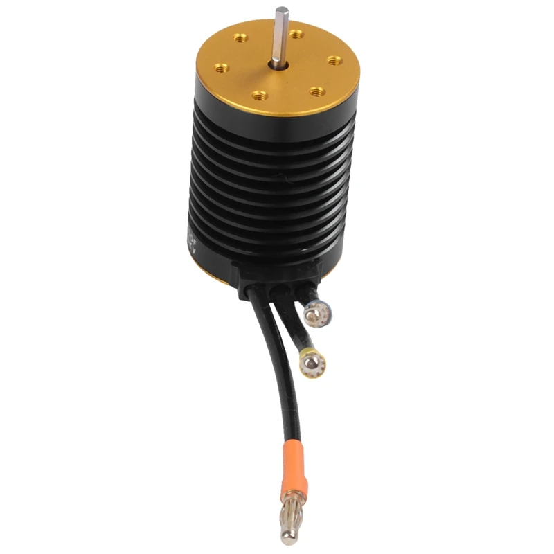 F540 3930KV водонепроницаемый бесщеточный двигатель для 1/10 RC автомобиля 1