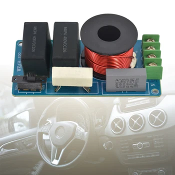 

110W High Power Speaker Audio Alto Independent Speaker Dual Frequency Switch Car Filter Frequency Divider for DIY Car Audio