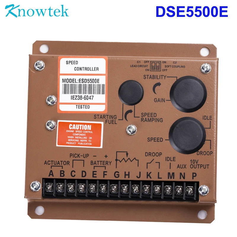 Регулятор скорости двигателя ESD5500E для блока управления дизельным генератором с