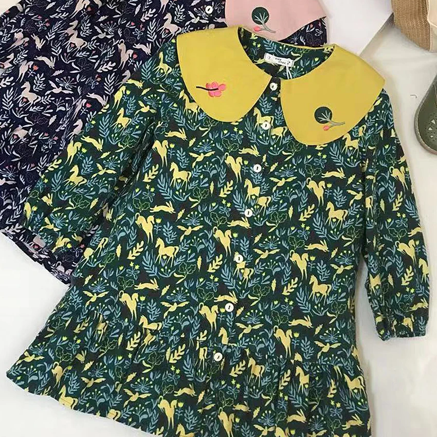 5P59H Fashion Bow Plaid Brand Princess Baby Girl Christmas Dress Fall Party Wedding Kid Dress For Girl Thanksgiving Baby Clothes - Цвет: B