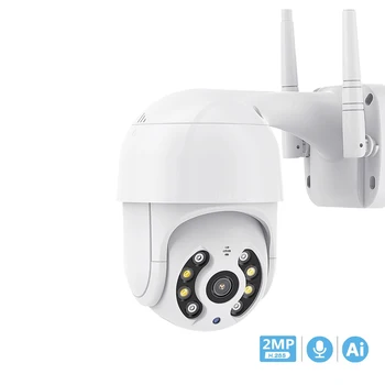 

1080P PT IP Camera WiFi Motion Detection 2MP CCTV Night Vision Two Way Audio Security Surveillance Cloud Wireless Remote Control
