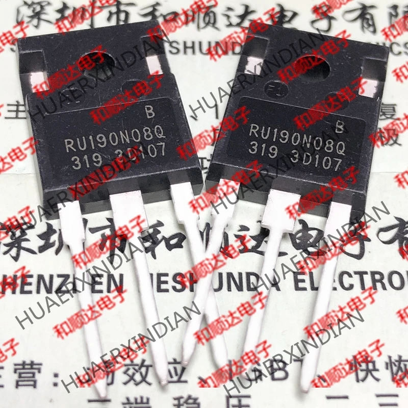 20 шт./лот новый оригинальный RU190N08Q 247 80V 190A|Компоненты предохранителей| |