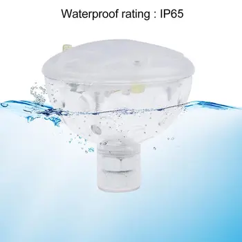 Led Kleurrijke Waterdichte Bad Lamp Kinderen Babybadje Speelgoed Onderwater Zwembad Decoratieve Verlichting Batterij Voeding