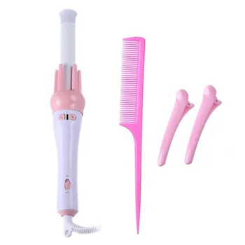 

Automatic Hair Curling Iron Rod Stick Tourmaline Ceramics Hair Curler Fast DIY Hair Styling Ceramic Heating Rod