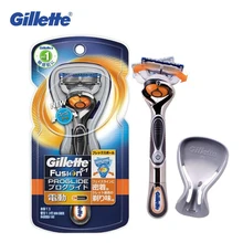 Gillette afeitadora Gillette Fusion Power para hombre, máquina de afeitar Proglide Flexball, depilación, Barba, limpieza, con soporte
