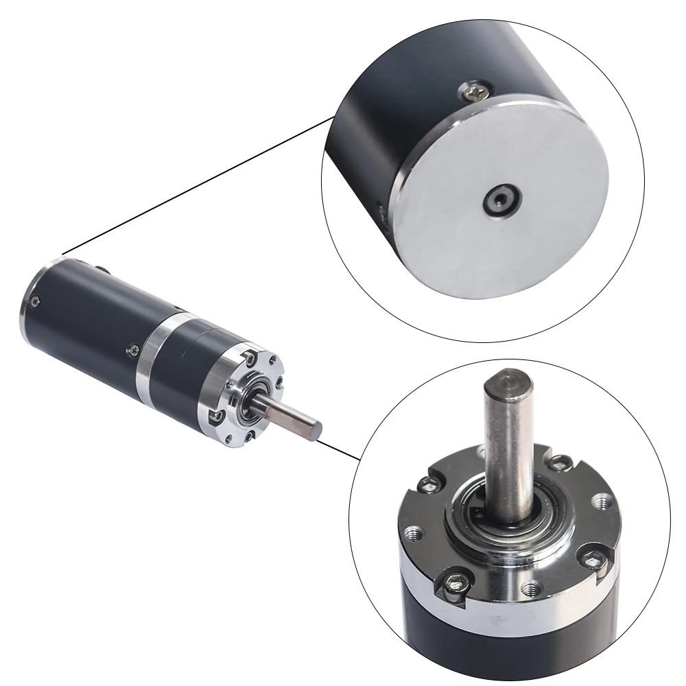 

High Torque Planet DC Brushless Gear Motor with Long Life 24V 10/60/300RPM TGX38RSS with Speed Controller Planetary Geared Motor