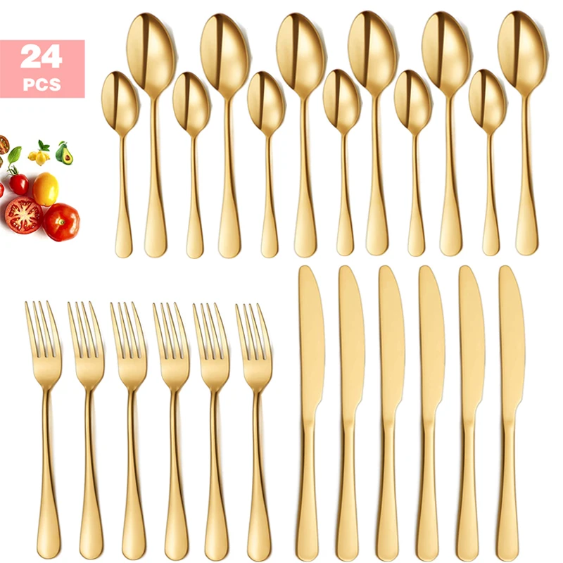 24pcs gold