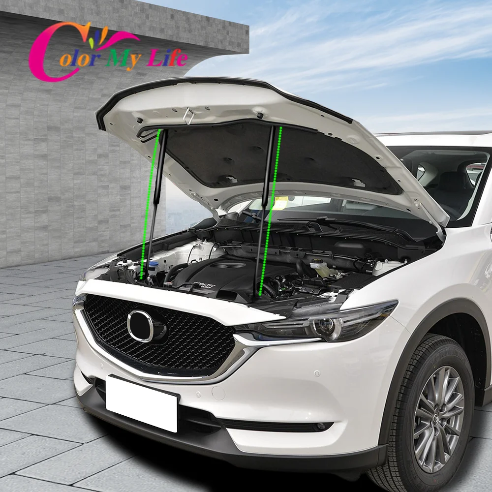 Подходит для Mazda CX-3 передняя крышка капота двигателя поддерживающая гидравлический шток стойки пружинный амортизатор кронштейн