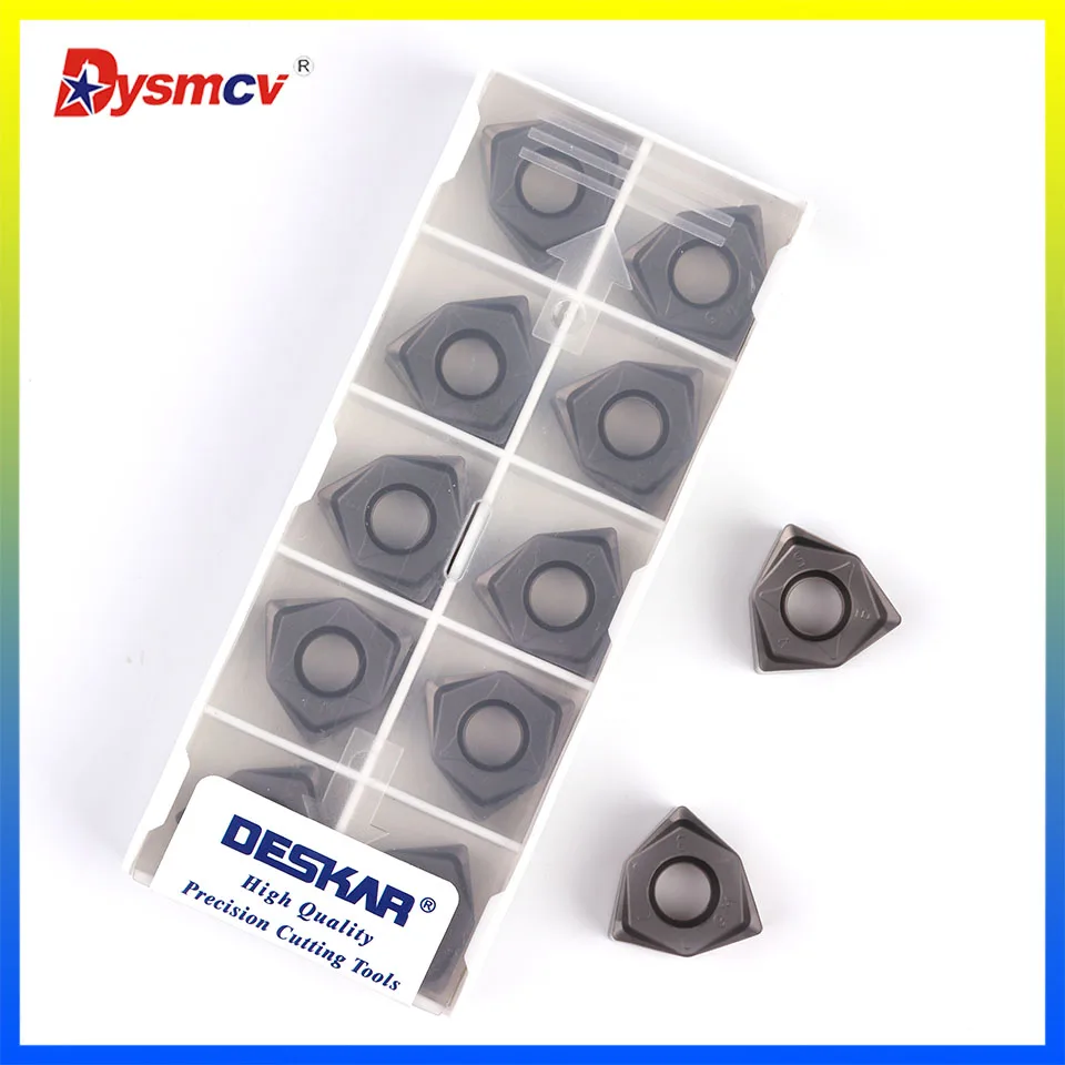 

DESKAR WNMU080608EN-GM LF6018 Milling Cutting Tool Carbide Insert CNC Lathe Turning Tool High Quality Product