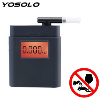 

YOSOLO Digital Breath Alcohol Tester Breath Analyzer Breathalyzer Alcohol Detector Professional