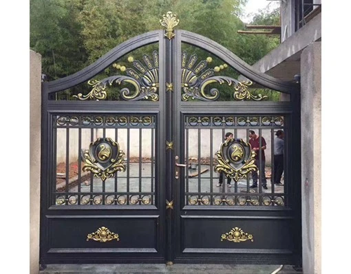 Outdoor Design Aluminum Automatic Temple Main Gate Grill Color With Remote Control Design In Sri Lanka Doors Aliexpress
