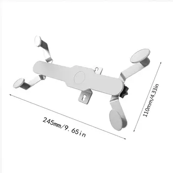 

Universal Aluminum Alloy Tablet Wall Mount Holder Stand 360 Rotation Rotary Tab Bracket for xiao-mi i-pad hua-wei sum-sung