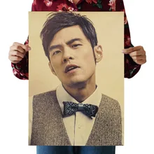 [H057] Jay Ностальгический ретро плакат из крафт-бумаги экран для помещений кафе декоративная живопись