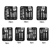 20PCS Stainless Steel BBQ Tools Set Barbecue Grilling Utensil Accessories Camping Outdoor Cooking Tools ► Photo 2/5