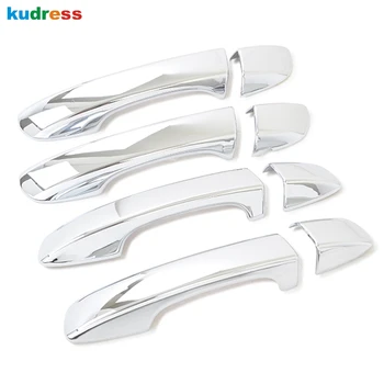 

For VW For Volkswagen T-Cross 2018 2019 2020 Chrome Car Door Handle Cover Trim Sticker Outside door Handle Protector accessories