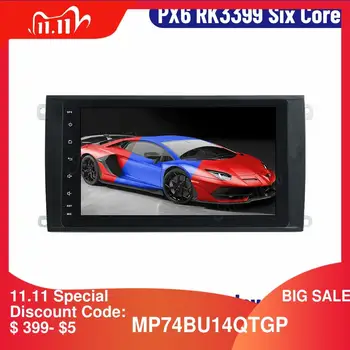 

8" For Porsche Cayenne 2003-2010 Android 10 Car GPS Navigation Car DVD Player Head Unit Car Multimedia Player Auto Stereo Radio