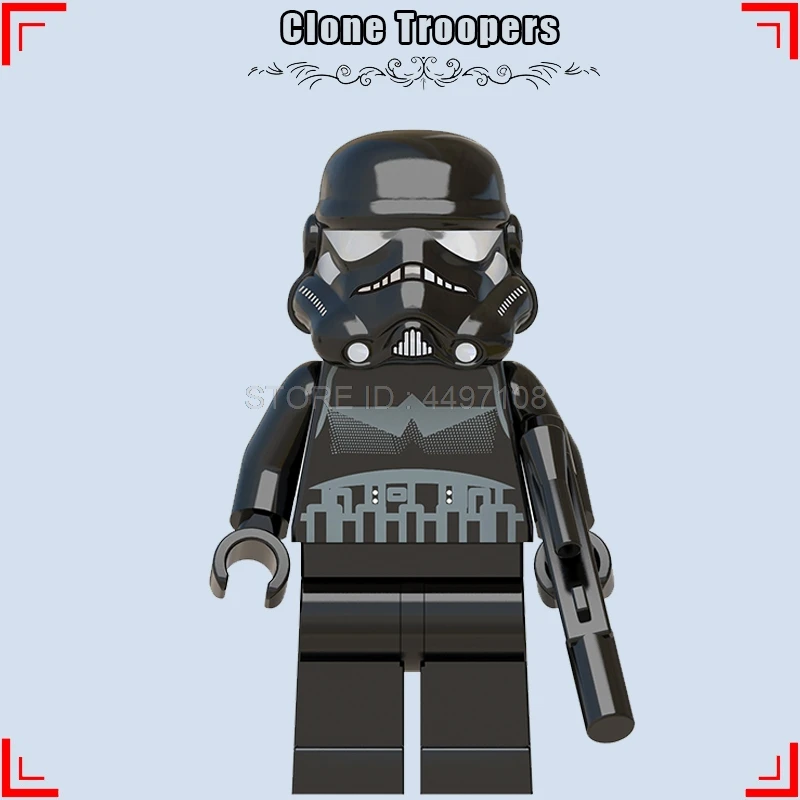 Clone Troopers Звездные войны, клон, десантники, Praetorian Guard, робот, армейские фигурки Звездные войны, строительные блоки, детские игрушки, RSD8 BB8 R2D2, мастер джедай, наборы - Цвет: Clone Troopers