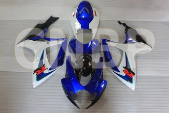 

GSXR750 2006 - 2007 K6 Plastic Fairings GSXR600 06 Blue White Bodywork GSX-R750 07 Fairings