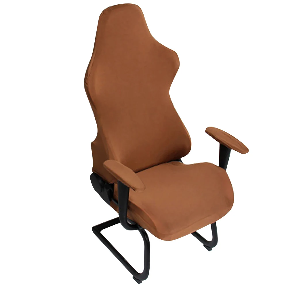 Компьютерные сиденья моющиеся Полиэстеровые чехлы для стульев офисные съемные игровые защитные кресла украшения Современные спандекс эластичные