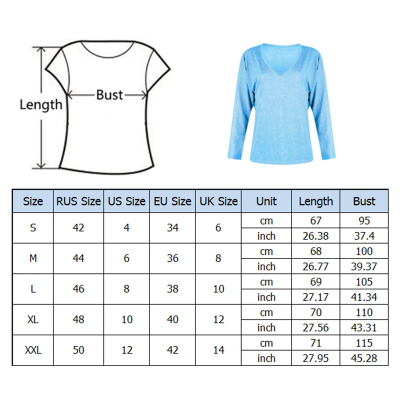 Осенняя футболка с длинным рукавом женская сексуальная свободная футболка с v-образным вырезом из хлопка женские базовые Топы футболки 2XL